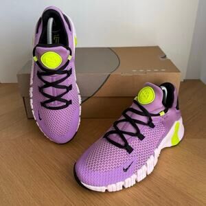 Nike Free Metcon 4 ‘Rush Fuchsia/Volt’ Women Running Sneakers- SZ 7